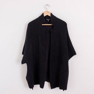 Jacquard Stand Collar Elbow Sleeve Jacket